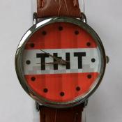 Часы наручные Майнкрафт: Наручные часы Блок TNT. Купить недорого